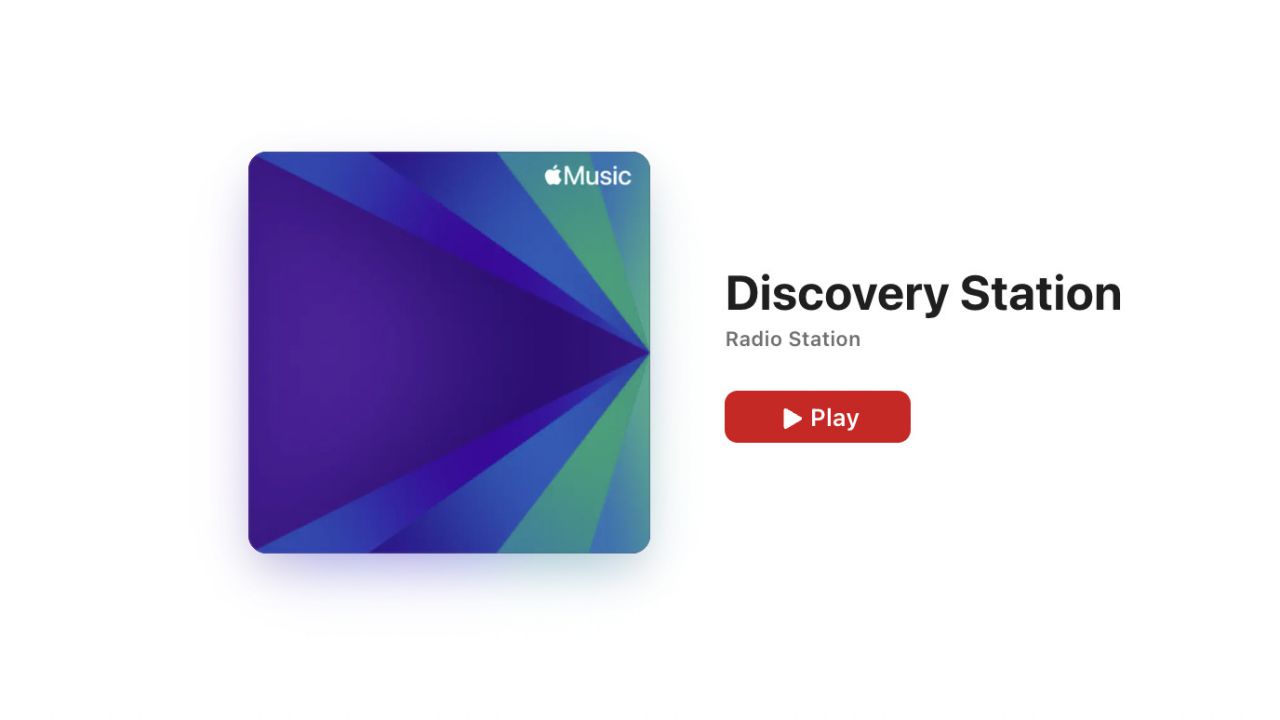 A Brand New Algorithmic 'Discovery Station' Is Now Available on Apple Musi c_